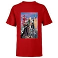 thumbnail image 1 of Marvel Women Storm Shuri Gamora Valkyrie Jane Foster Elektra - Short Sleeve T-Shirt for Kids - Customized-Red, 1 of 5