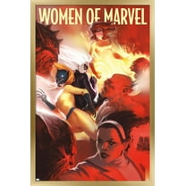 Marvel - Women of Marvel - Group Wall Poster, 14.725" x 22.375", Framed