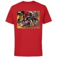 thumbnail image 1 of Marvel Women of Marvel Ms Marvel Ghost Spider She-Hulk - Short Sleeve Cotton T-Shirt for Adults - Customized-Red, 1 of 5