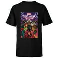 thumbnail image 1 of Marvel Women of Marvel Storm Rogue Jean Grey Scarlet Witch - Short Sleeve T-Shirt for Kids - Customized-Black, 1 of 5