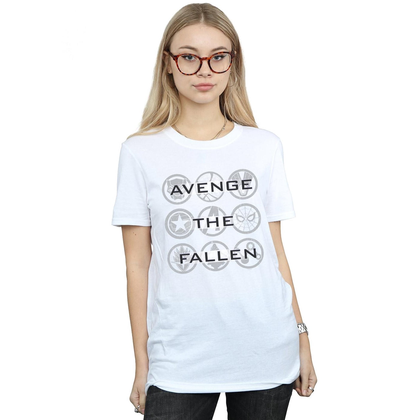 Maglietta Donna Marvel Avengers: Endgame – Loki Avenge – 100% Cotone Organico GOTS – Taglie S M L XL