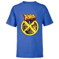 thumbnail image 1 of Marvel X-Men ’97 Animated Series X Logo with Team - Short Sleeve T-Shirt for Kids - Customized-Royal, 1 of 5