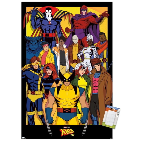 Marvel X-Men '97 - Characters Wall Poster, 22.375" x 34"