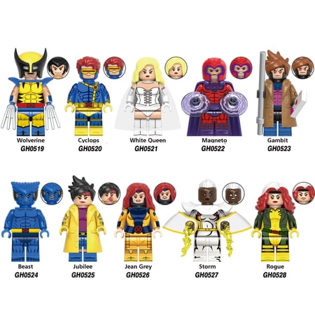 Marvel X-Men 97 Costom Building Block X 10 Set