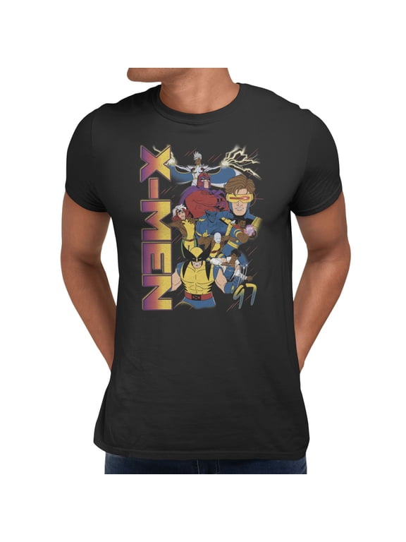 X-Men '97 Group Up Men's T-Shirt (Black, S-XXXL)