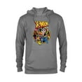 thumbnail image 1 of Marvel X-Men Animated Series Retro 90s - Pullover Hoodie for Adults- Customized-Graphite Heather, 1 of 5
