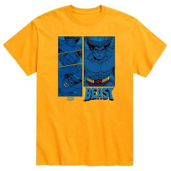 Marvel - X-Men Beast Grid - Men's Short Sleeve Graphic T-Shirt