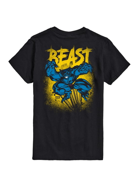 - X-Men Beast Jump Men's Short Sleeve Graphic T-Shirt