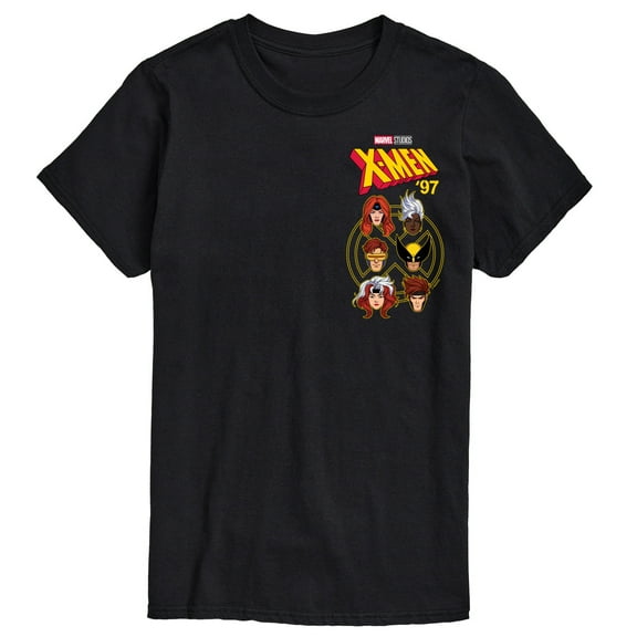 Marvel X-Men - Character Head - Men's Short Sleeve Graphic T-Shirt