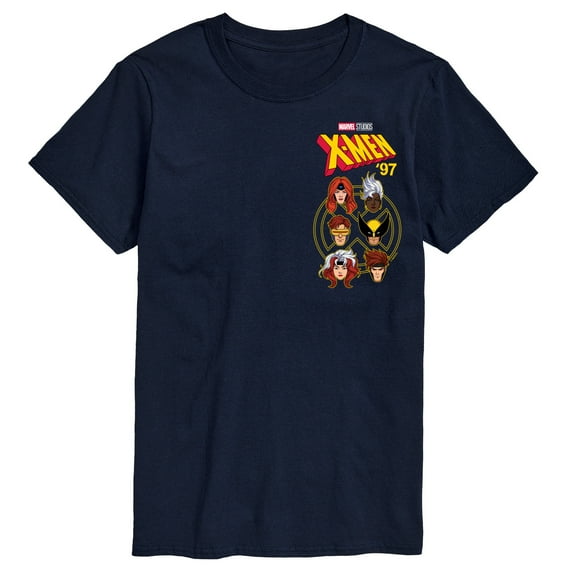 Marvel X-Men - Character Head - Men's Short Sleeve Graphic T-Shirt