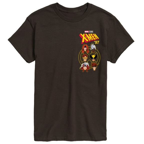 Marvel X-Men - Character Head - Men's Short Sleeve Graphic T-Shirt