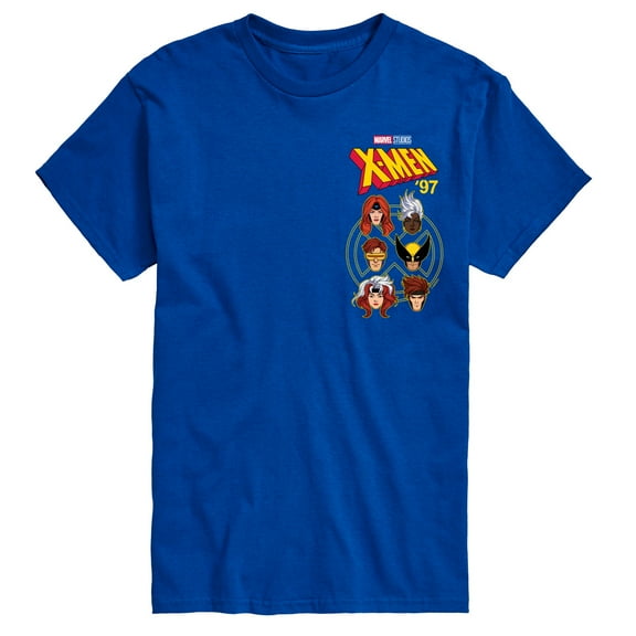 Marvel X-Men - Character Head - Men's Short Sleeve Graphic T-Shirt