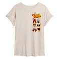 thumbnail image 1 of Marvel X-Men - Character Head - Women's Oversized Graphic T-Shirt, 1 of 4