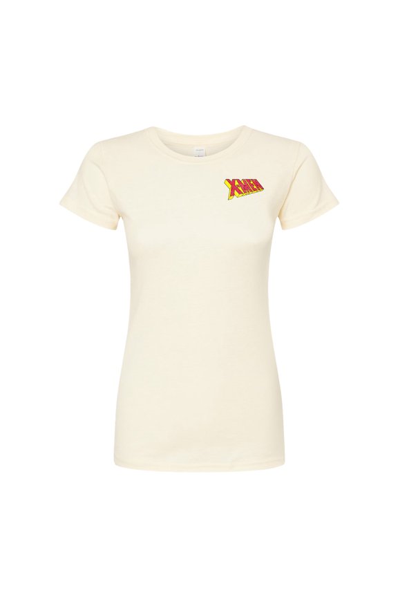 X-Men - Character Logos - Juniors Fitted Graphic T-Shirt