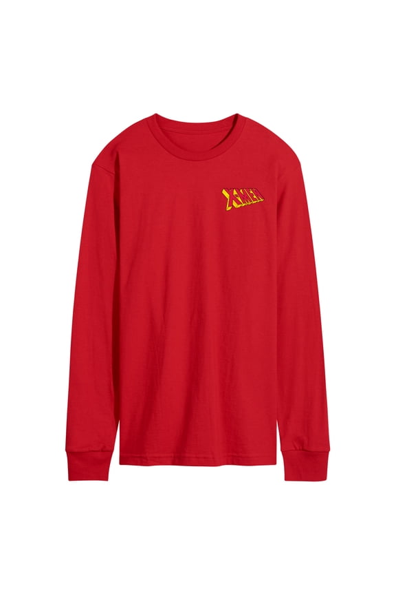 X-Men - Character Logos - Men's Long Sleeve Graphic T-Shirt