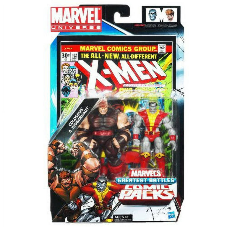 Marvel X-Men Colossus & Juggernaut Comic Book #102 Figure Set 2-Pack