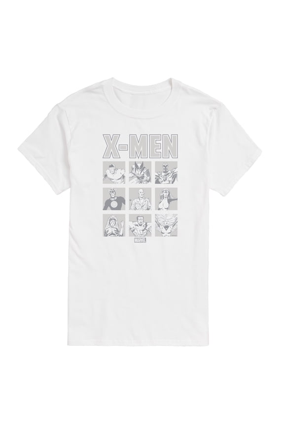 X-Men - Comic Character Grid - Men's Short Sleeve Graphic T-Shirt