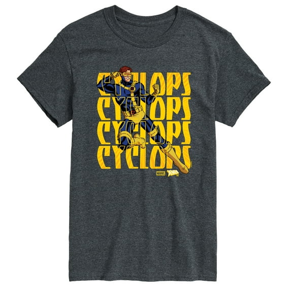 Marvel - X-Men Cyclops Color Box - Men's Short Sleeve Graphic T-Shirt