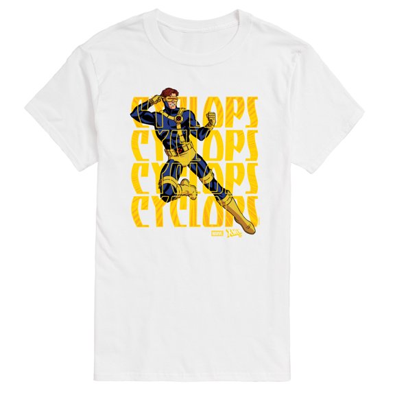 Marvel - X-Men Cyclops Color Box - Men's Short Sleeve Graphic T-Shirt