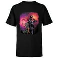 thumbnail image 1 of Marvel X-Men Cyclops & Jean Grey Variant Valentine's Day - Short Sleeve T-Shirt for Kids – Customized-Black, 1 of 5