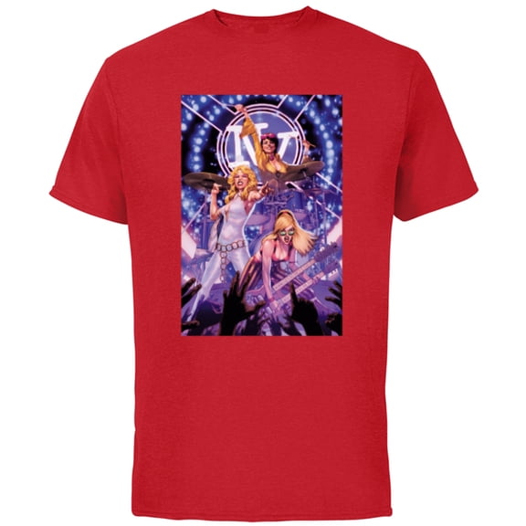 Marvel X-Men Dazzler Boom Boom Jubilee Band X-Terminators - Short Sleeve Cotton T-Shirt for Adults - Customized-Red