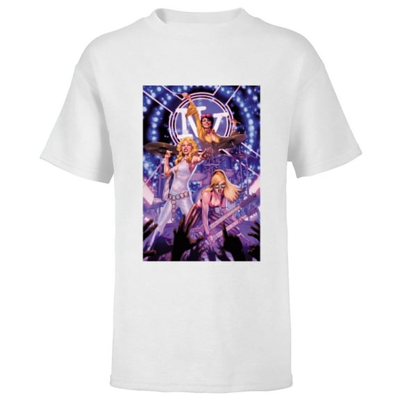 Marvel X-Men Dazzler Boom Boom Jubilee Band X-Terminators - Short Sleeve T-Shirt for Kids - Customized-White