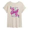 thumbnail image 1 of Marvel X-Men - Gambit Playing Card - Women's Oversized Graphic T-Shirt, 1 of 4