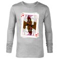 thumbnail image 1 of Marvel X-Men Gambit Playing Cards 90s - Long Sleeve T-Shirt for Men – Customized-Athletic Heather, 1 of 5