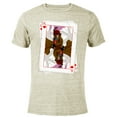 thumbnail image 1 of Marvel X-Men Gambit Playing Cards 90s - Short Sleeve Blended T-Shirt for Adults – Customized-Yellow, 1 of 5