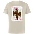 thumbnail image 1 of Marvel X-Men Gambit Playing Cards 90s - Short Sleeve Cotton T-Shirt for Adults - Customized-Natural, 1 of 5