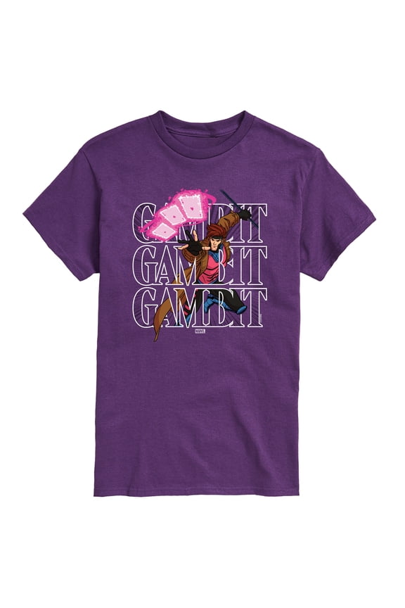 X-Men - Gambit Stack - Men's Short Sleeve Graphic T-Shirt