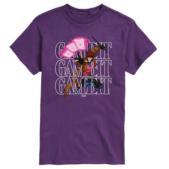 Marvel X-Men - Gambit Stack - Men's Short Sleeve Graphic T-Shirt