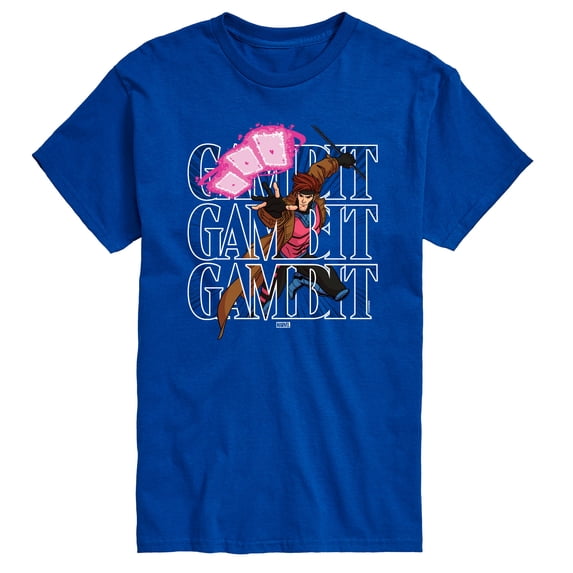 Marvel X-Men - Gambit Stack - Men's Short Sleeve Graphic T-Shirt