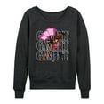 thumbnail image 1 of Marvel X-Men - Gambit Stack - Women's French Terry Pullover Long Sleeve Shirt, 1 of 5