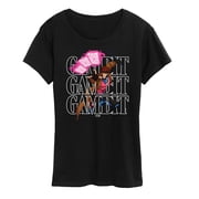 Marvel X-Men - Gambit Stack - Women's Short Sleeve Graphic T-Shirt