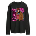 thumbnail image 1 of Marvel X-Men - Gambit With Logo - Men's Long Sleeve Graphic T-Shirt, 1 of 5