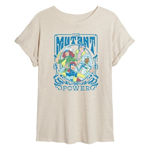 Marvel X-Men - Girl Group - Women's Oversized Graphic T-Shirt