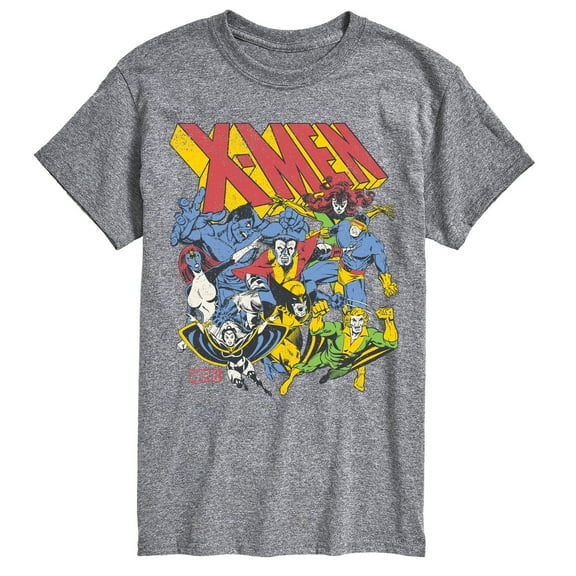 Marvel X-Men - Group Logo - Men's Short Sleeve Graphic T-Shirt