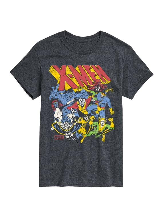 - X-Men Group Logo Men's Short Sleeve Graphic T-Shirt