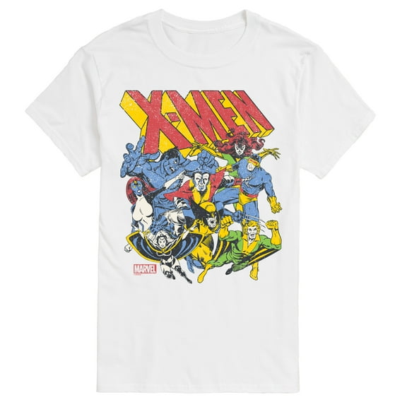 Marvel X-Men - Group Logo - Men's Short Sleeve Graphic T-Shirt