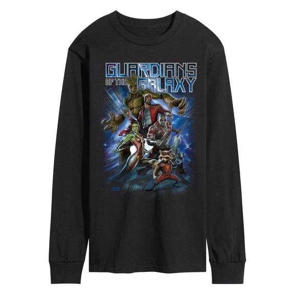 Marvel X-Men - Guardians Star Burst - Men's Long Sleeve Graphic T-Shirt