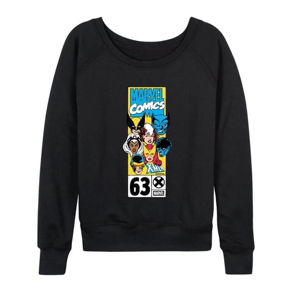 Marvel - X Men Heads - Women's French Terry Long Sleeve Pullover