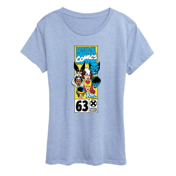 Marvel - X Men Heads - Women's Short Sleeve Graphic T-Shirt