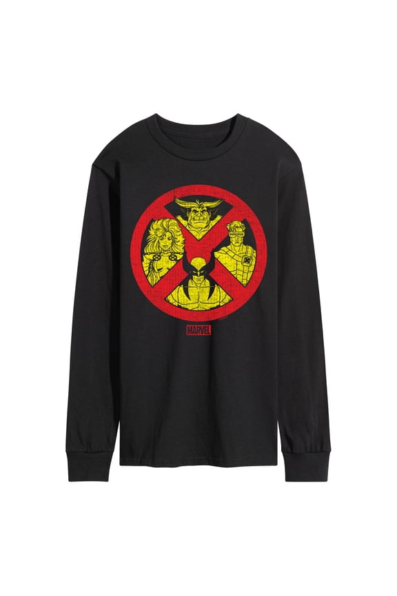 X-Men - Logo Characters - Men's Long Sleeve Graphic T-Shirt