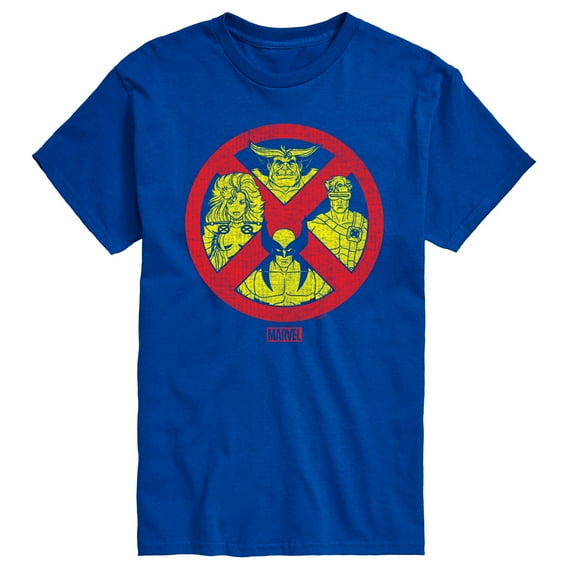 Marvel X-Men - Logo Characters - Men's Short Sleeve Graphic T-Shirt