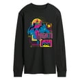 thumbnail image 1 of Marvel X-Men - Magneto Vaporwave - Men's Long Sleeve Graphic T-Shirt, 1 of 5