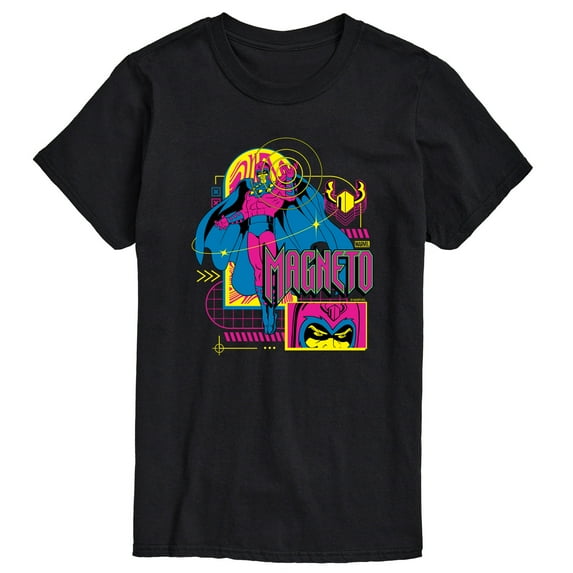 Marvel X-Men - Magneto Vaporwave - Men's Short Sleeve Graphic T-Shirt