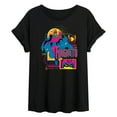 thumbnail image 1 of Marvel X-Men - Magneto Vaporwave - Women's Oversized Graphic T-Shirt, 1 of 4