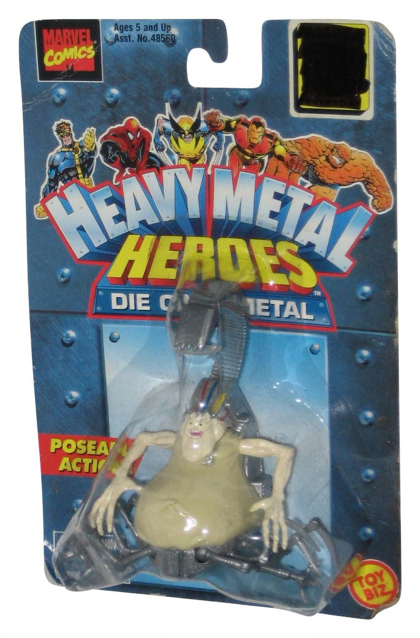 Marvel X Men Mojo 1998 Toy Biz Heavy Metal Heroes Die Cast