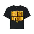 thumbnail image 1 of Marvel X-Men - Mutant And Proud - Juniors Cropped Graphic T-Shirt, 1 of 5